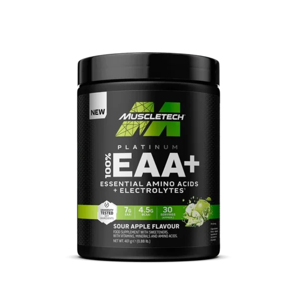 MuscleTech Platinum 100% EAA – Aminoacizi esentiali, 30 serviri