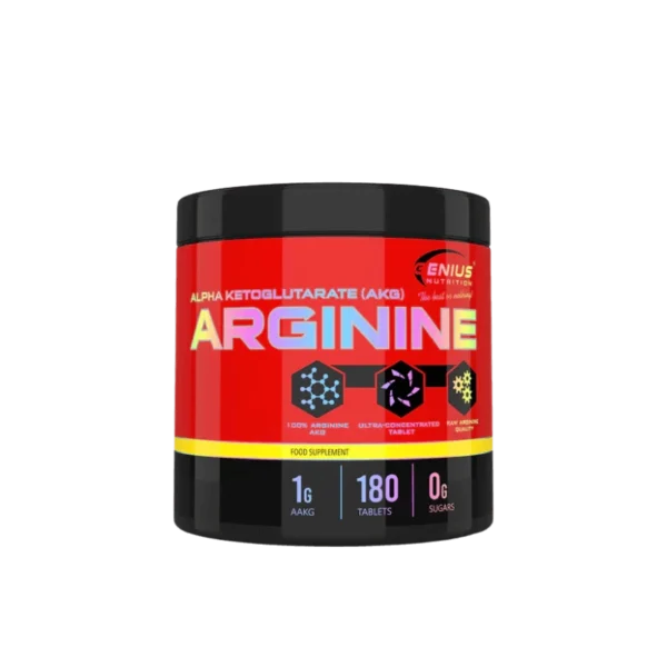 Genius Nutrition AAKG 1000mg - 180 Tablete Arginina