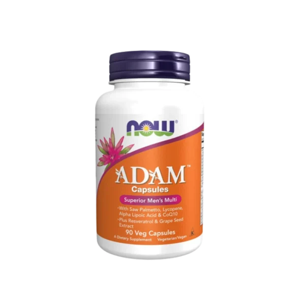 NOW ADAM 90 VCaps - Multivitamine pentru barbati