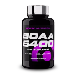 Scitec Nutrition BCAA 6400 - aminoacizi BCAA 2:1:1, 125 tablete