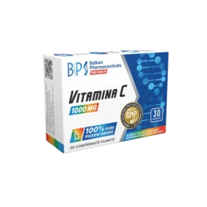 Balkan Pharmaceuticals Vitamina C 1000mg 30 comprimate