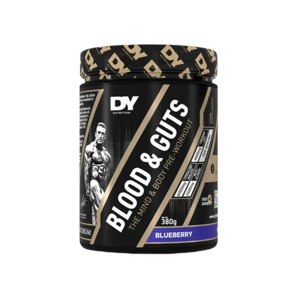 Dorian Yates (DY) Nutrition Blood & Guts 380g – PreWorkout