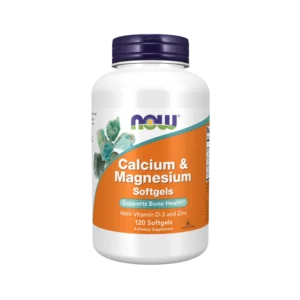 NOW Foods Calcium & Magnesium cu Vitamina D-3 si Zinc