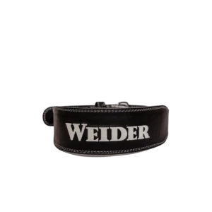 Weider Centura de piele neagra – Sustinere lombara
