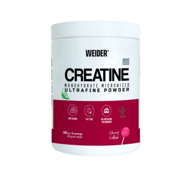 Weider Creatina 200 Mesh 300g Cherry Lollipop