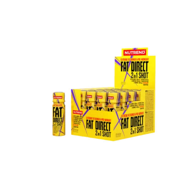 Nutrend Fat Direct 2in1 Shot 60ml - Arzator de Grasimi + Energie