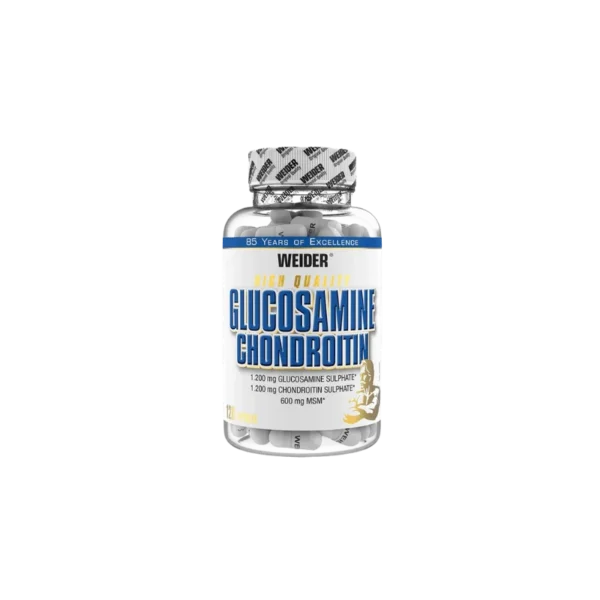 Weider Glucozamina + Condroitina + MSM 120caps