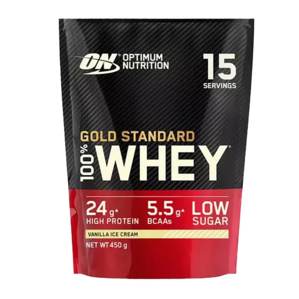 Optimum Nutrition Gold Standard 100% Proteina din zer 450 g