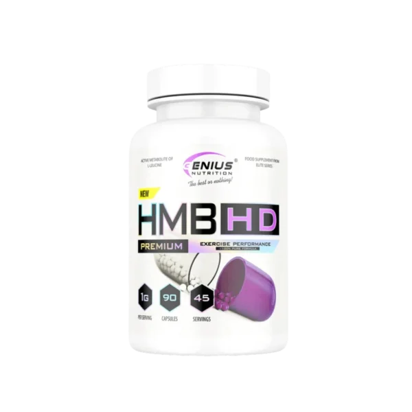 Genius Nutrition HMB-HD - 90 Capsule cu HMB 1000mg