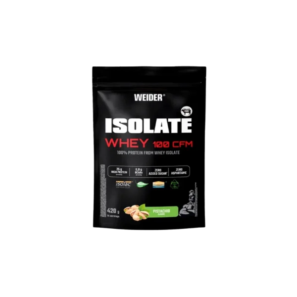Weider Isolate Whey 100 CFM 420g - Proteina izolata din zer