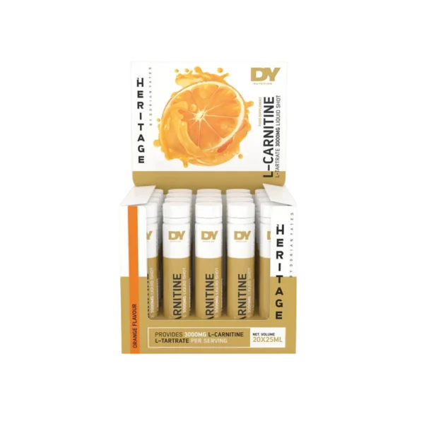 Dorian Yates (DY) Nutrition L- Carnitina L-Tartrat  3000mg, 20x25ml