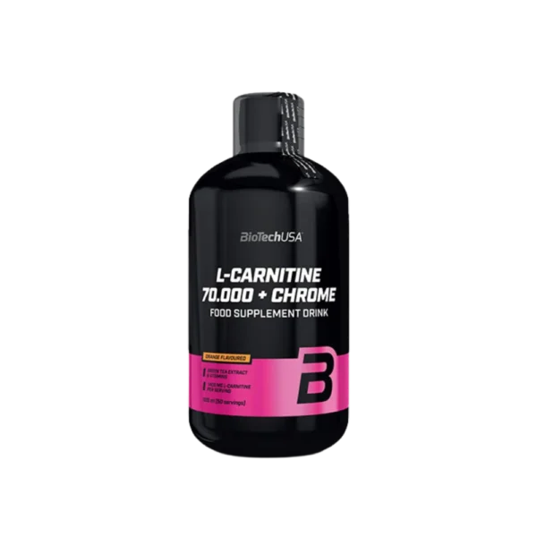 L- Carnitina cu Crom - 500ml BIOTECH USA