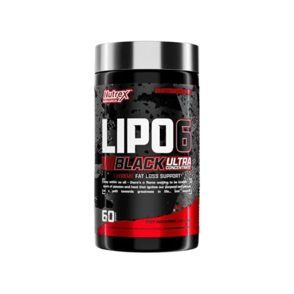 Nutrex Lipo-6 Black Ultra Concentrate - 60 capsule (Arzator Grasimi)