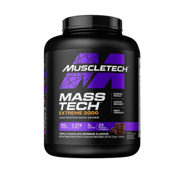 MuscleTech Mass-Tech Extreme 2000 (EU) – Gainer, 2.72kg