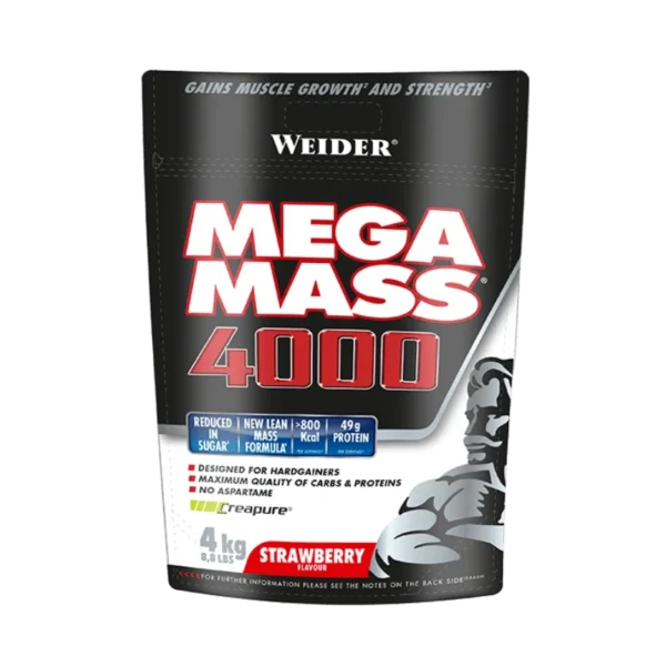 Weider Mega Mass 4000 4kg – Gainer