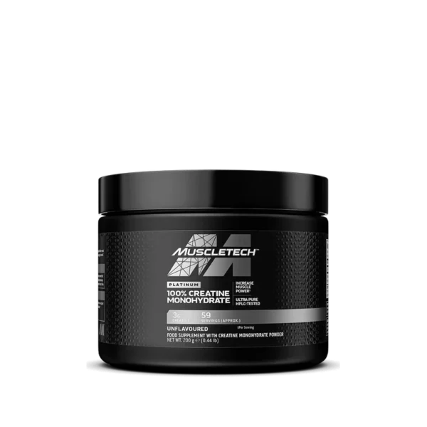 MuscleTech Platinum 100% Creatina pura - 200g (59 serviri)