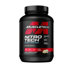 MuscleTech NitroTech – Proteina din zer, 1.81kg
