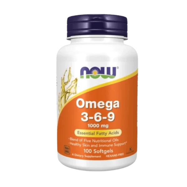 Omega 3-6-9 1000mg NOW Foods - 100 Capsule