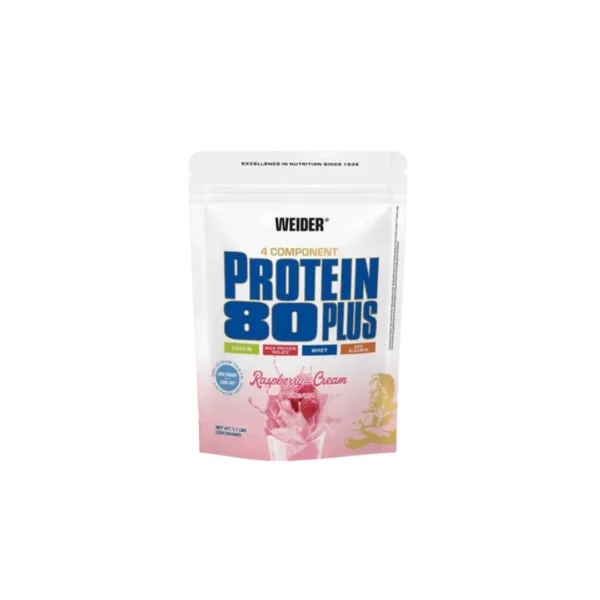 Weider Proteina 80 Plus 500g – Amestec proteic cu absorbtie prelungita