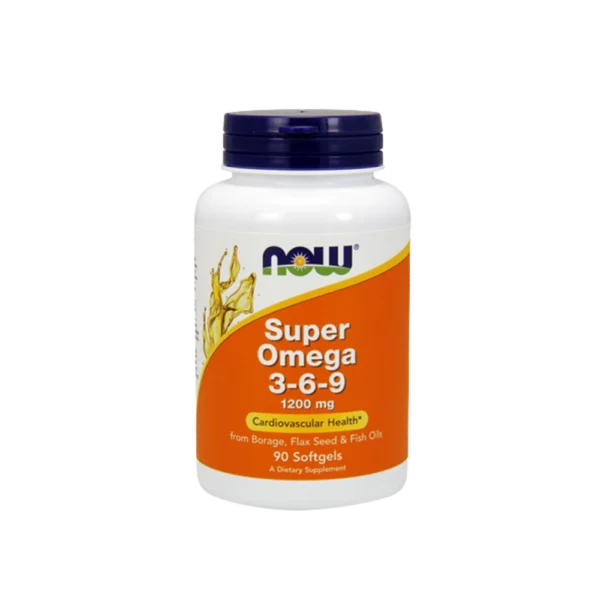 NOW Super Omega 3-6-9 1200 mg, 90 Softgels