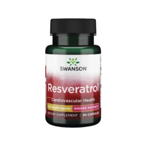 Swanson Resveratrol 250mg  30 capsule