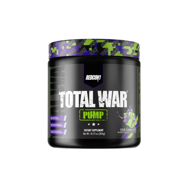 Redcon1 Total War Pump - PreWorkout fara cofeina - 40 serviri