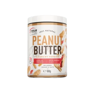 Genius Nutrition Unt de Arahide Natural 900g Crocant