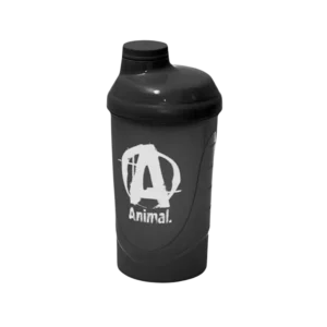 Universal Nutrition Animal Shaker 700ml – Recipient negru pentru shake-uri proteice