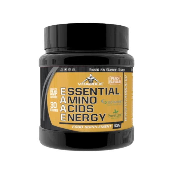 VITABOLIC EAA Energy 300g - Aminoacizi esentiali cu cofeina