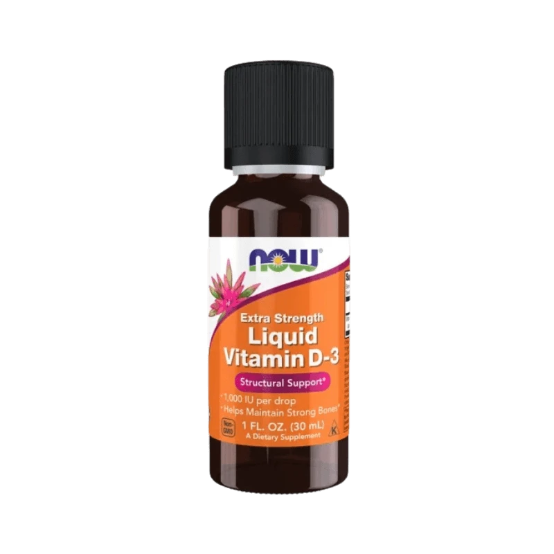 NOW Foods Vitamina D3 lichida 1000 IU picatura