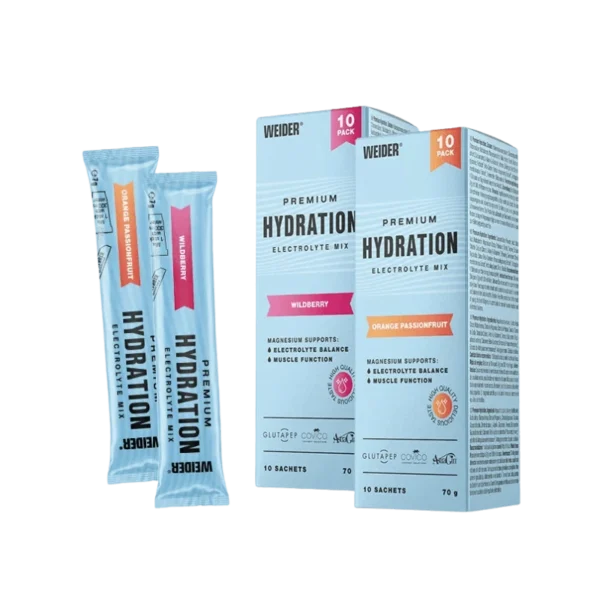 Weider Premium Hydration 10x7g – Plicuri cu electroliti