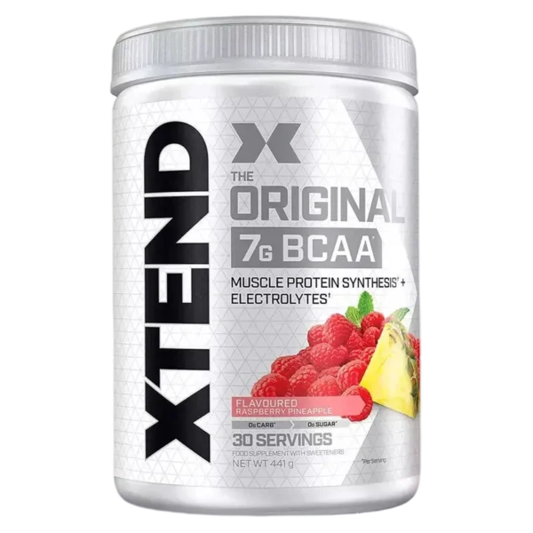 XTEND BCAA 7g – Recuperare Musculara, 30 Serviri (Expira in luna Octombrie)