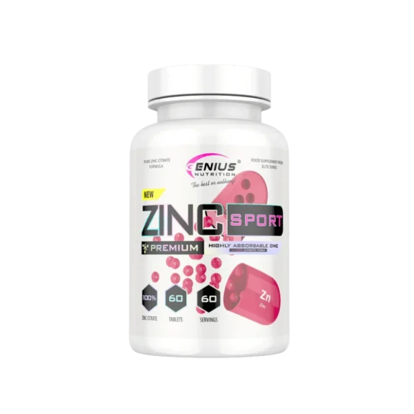 Genius Nutrition Zinc Sport- 60 tablete