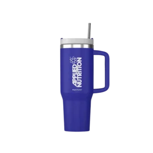 Cooler Tumbler Cup 1.2L – Applied Nutrition, Pahar Izotermic Albastru (Shaker)