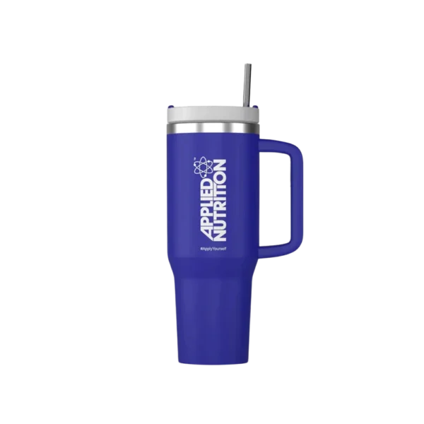 Cooler Tumbler Cup 1.2L - Applied Nutrition, Pahar Izotermic Albastru (Shaker)