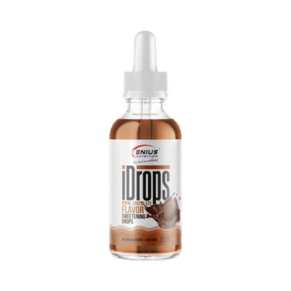 Genius Nutrition iDrops 30ml – Arome intense fara zahar și calorii