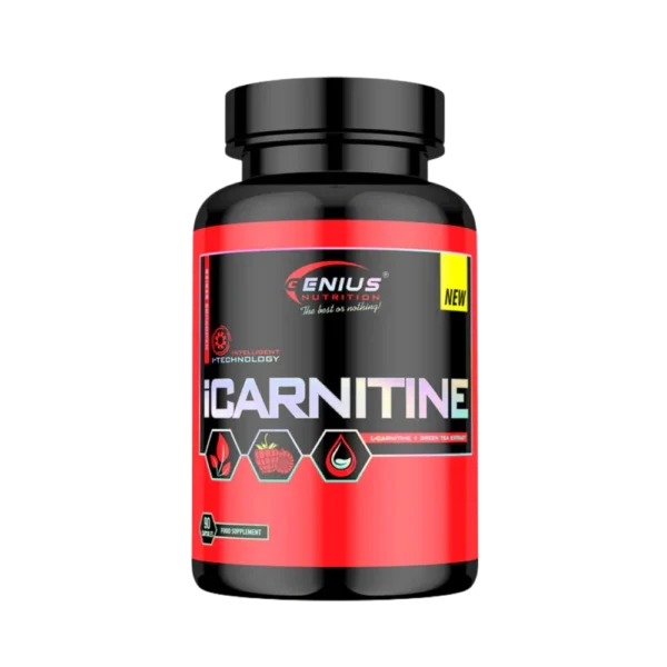 Genius Nutrition iCARNITINE 90caps/30serv - L-Carnitina