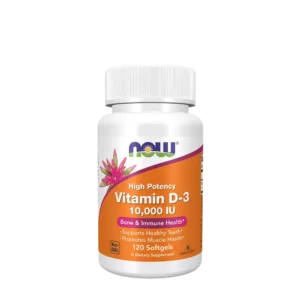 Now Foods Vitamina D3 10000 UI - 120 Capsule Moi