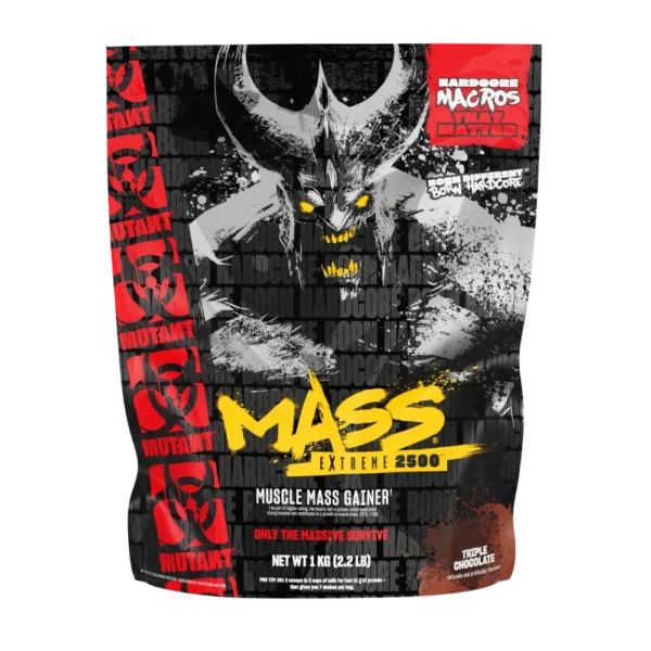 Mutant Mass Extreme 2500 1 kg - Gainer pentru masa musculara