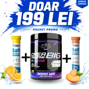 OFERTA VERII ! CreaBig Creapure 500g + Electroliti Weider 2×15 Tablete