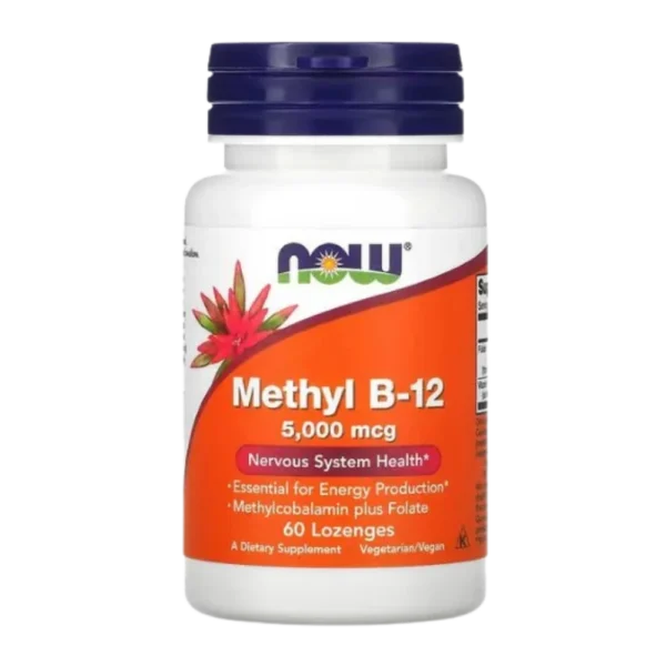 NOW Foods Vitamina B12 - 5000mcg - 60 Tablete